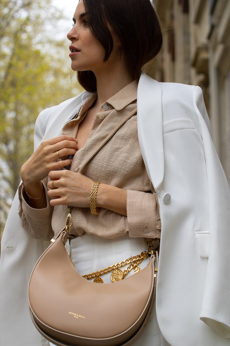 Sac A Bandouliere Bruna - Nude