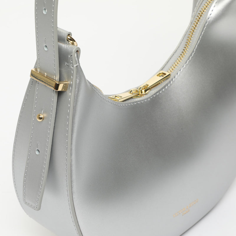 Bruna Handbag - Silver - Woman