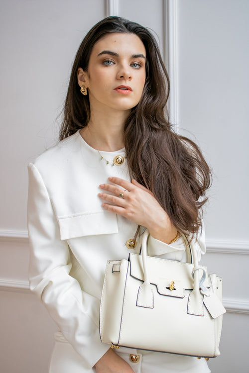 Jany Handbag - Blanc Casse - Woman