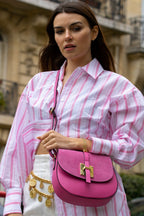Bolso de hombro Jara - Rosa