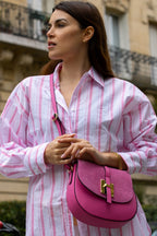 Bolso de hombro Jara - Rosa