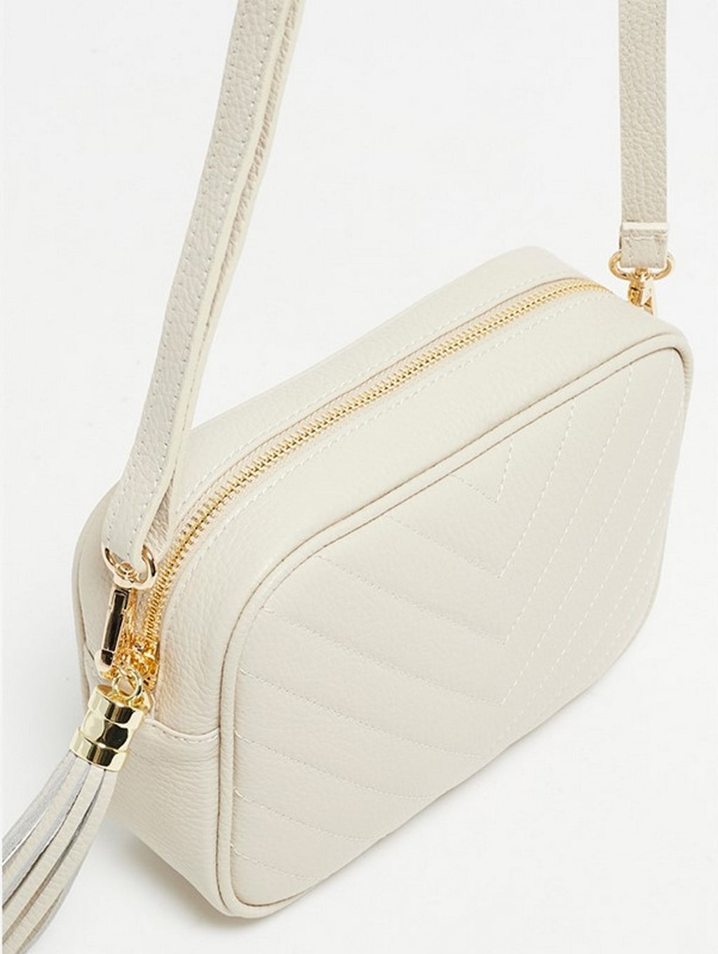 Bolso de hombro Nat - Beige