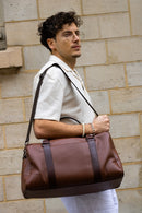 Paolo Travel Bag - Brown - Man