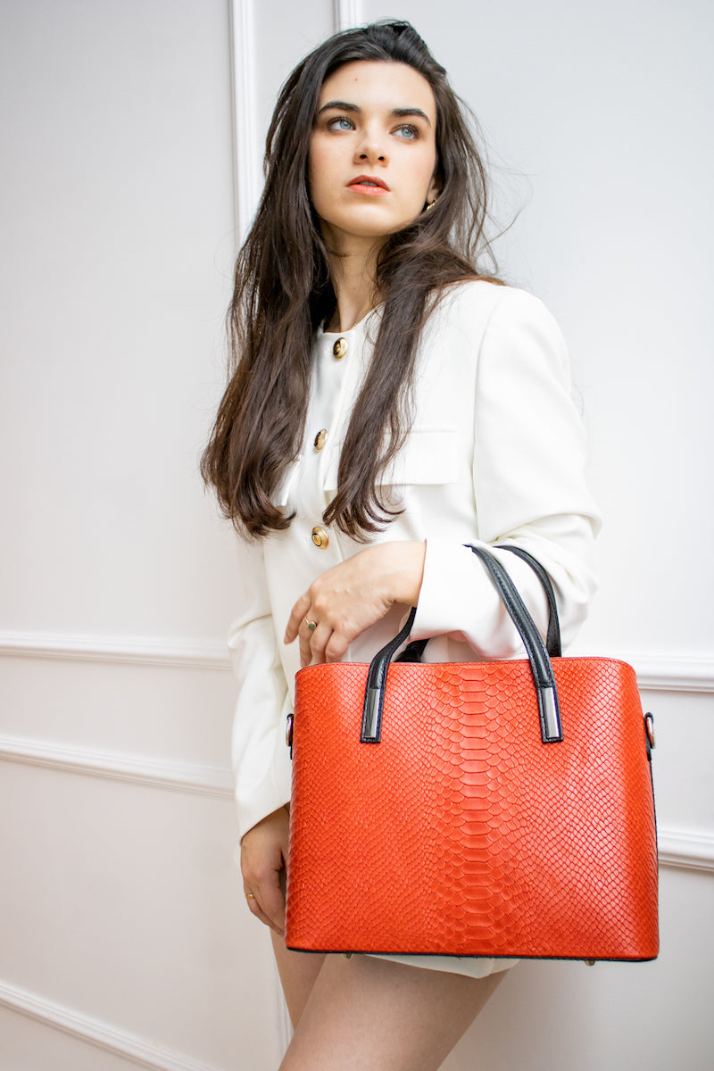 Rafa Handbag - Red - Woman