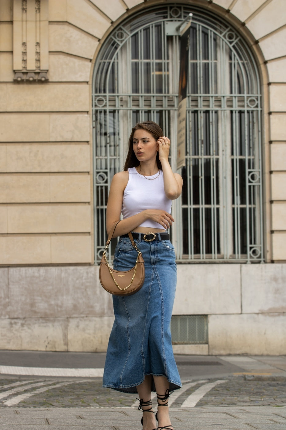 Sac A Main  Tiva - Brun