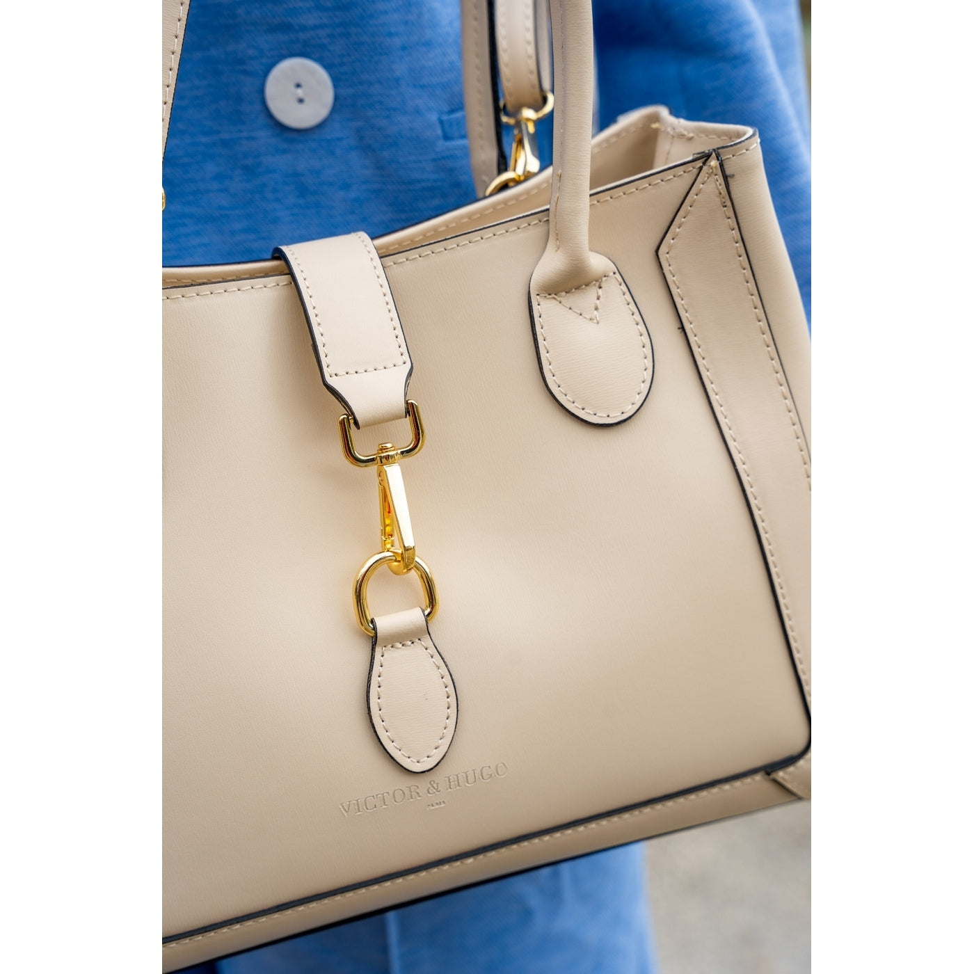 Bolso de hombro Beryn - Blanco roto