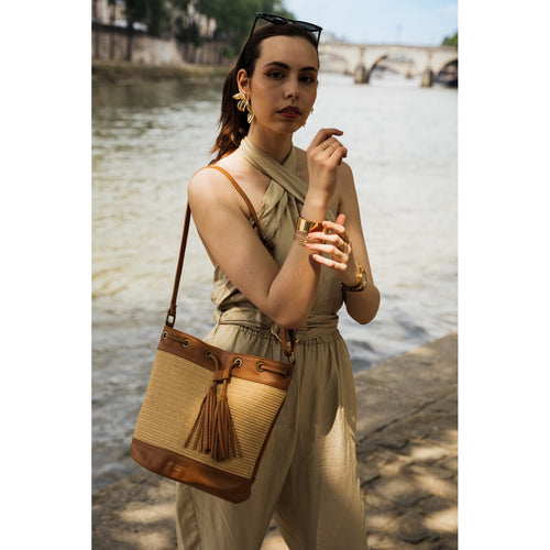 Sac À Bandouliere - Camel - Femme
