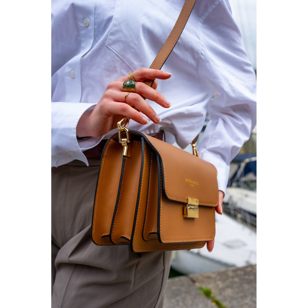 Sac À Bandouliere Chanon - Camel - Femme