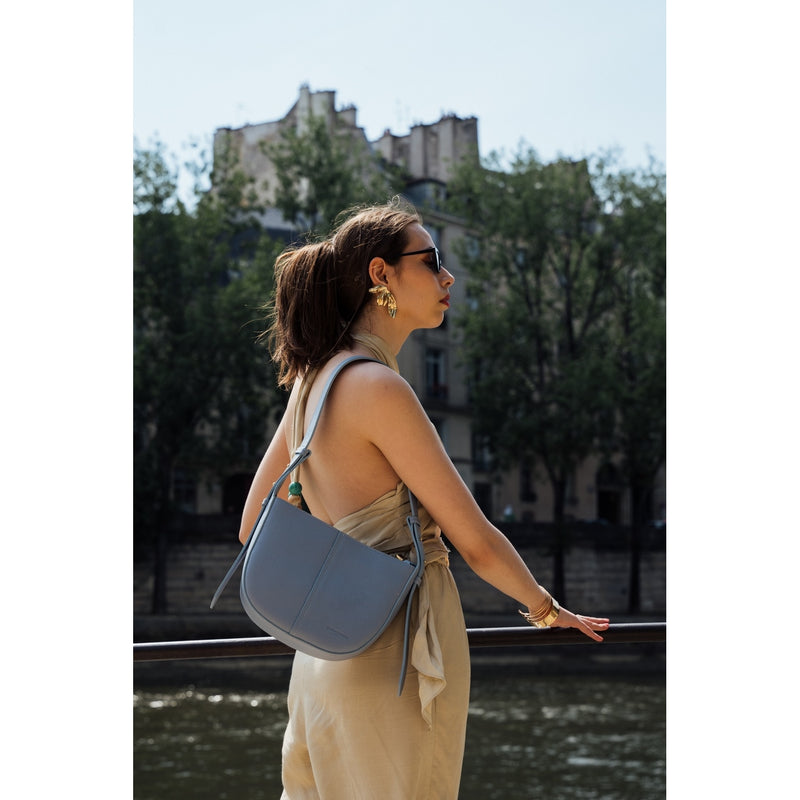 Sac À Bandoulière Clara - Bleu Ciel