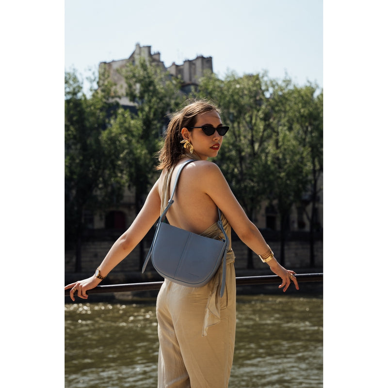 Sac À Bandoulière Clara - Bleu Ciel