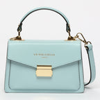 Bolso de hombro Leah - Azul cielo