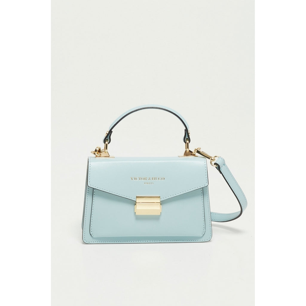 Bolso de hombro Leah - Azul cielo