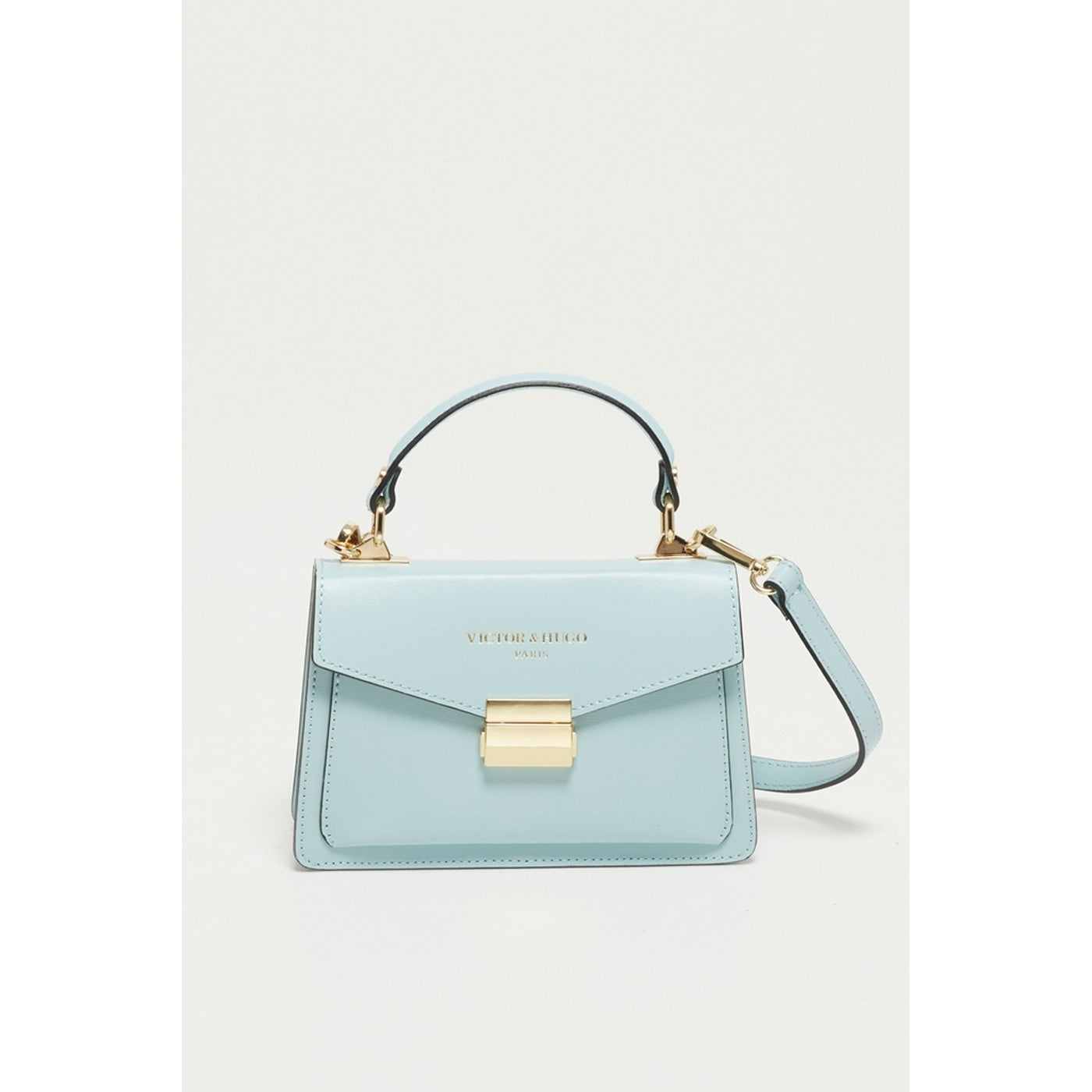 Bolso de hombro Leah - Azul cielo