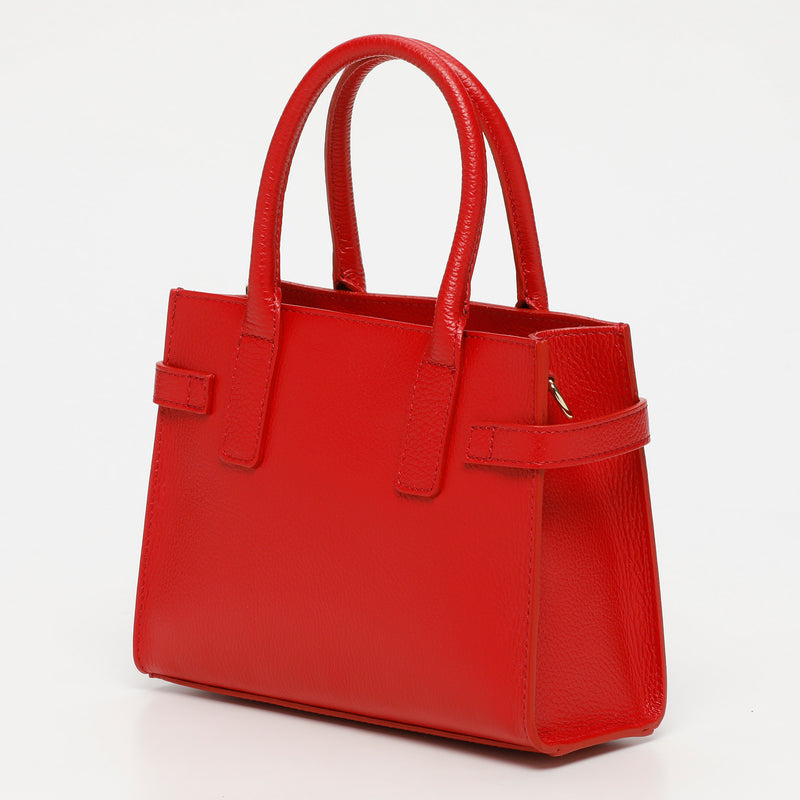 Sac À Bandoulière Livia - Rouge Cerise