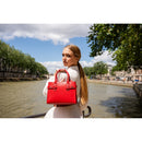 Sac À Bandoulière Livia - Rouge Cerise