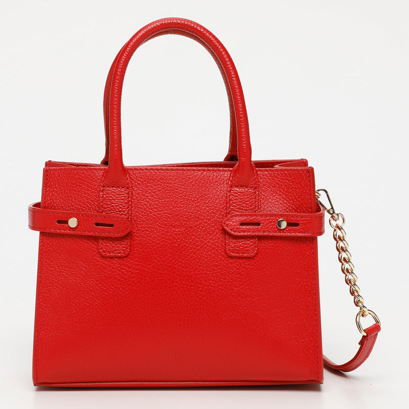 Sac À Bandoulière Livia - Rouge Cerise