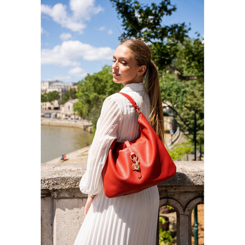 Sac À Main Margot - Rouge Cerise