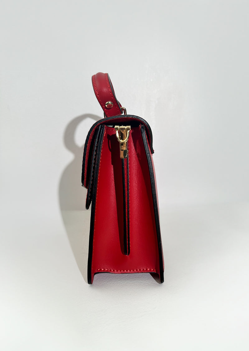 Phoenix Handbag - Red Cerise - Woman