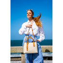 Tuileries Handbag - Blanc Casse/Camel - Woman