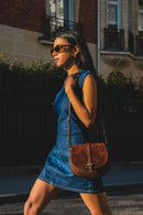 Sac À Bandoulière Amel - Moka