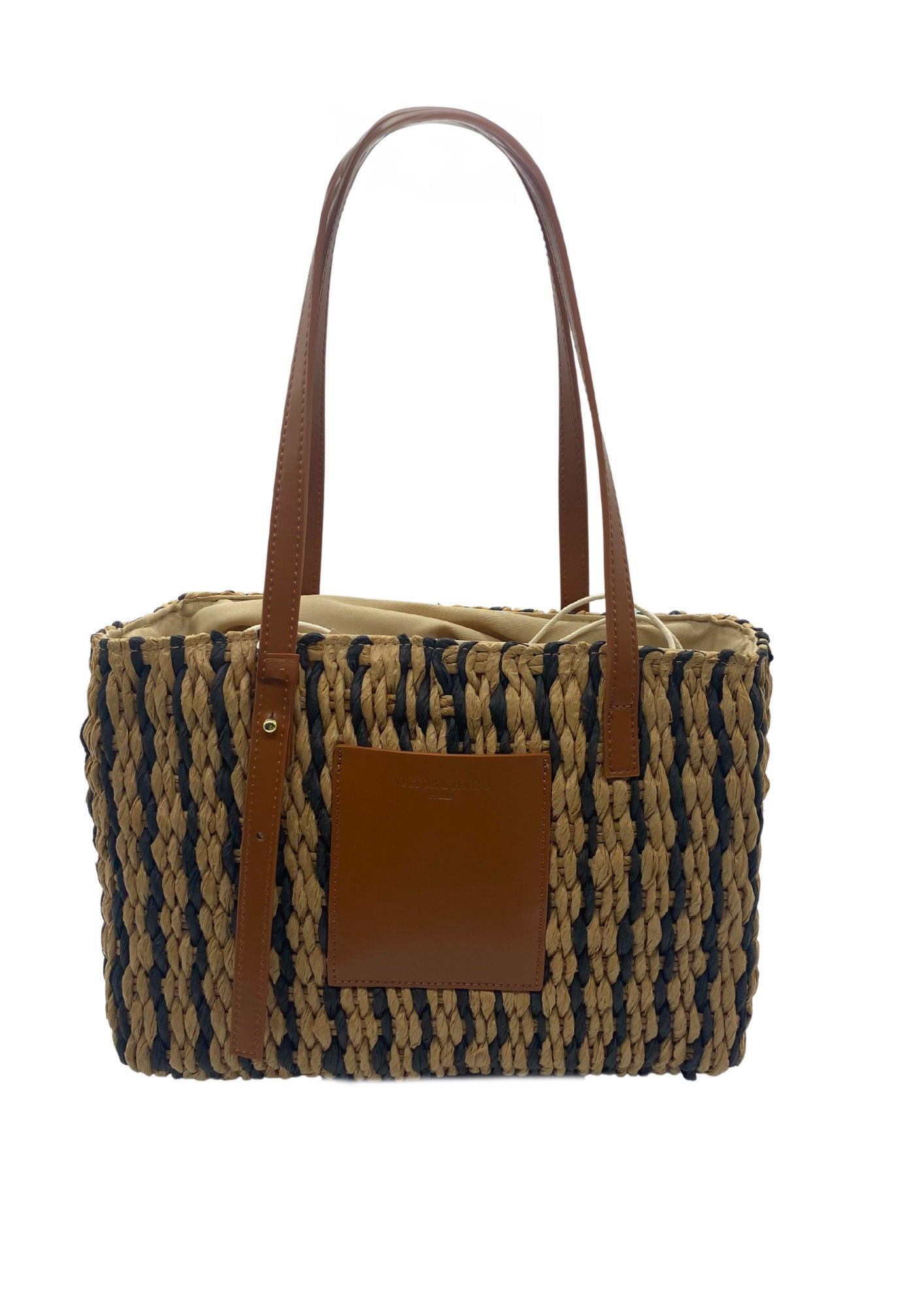 Bolso De Hombro Azura - Coñac / Multi Beige