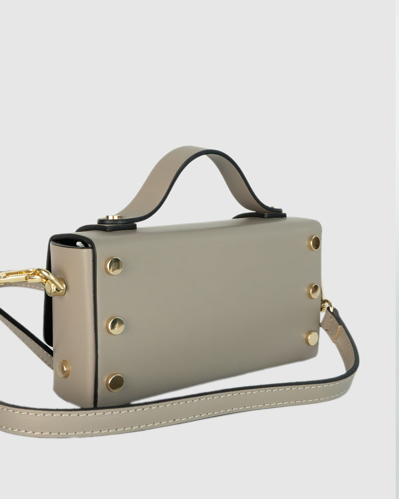 Sac À Bandoulière Boho - Taupe Clair