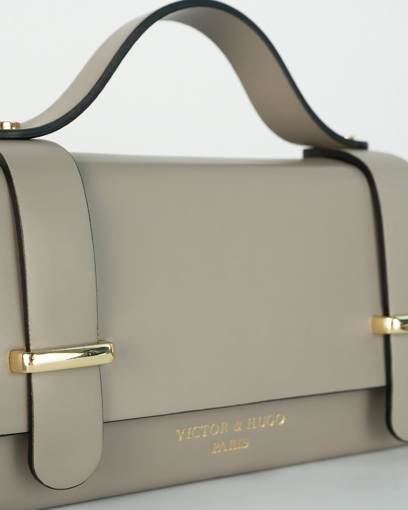 Sac À Bandoulière Boho - Taupe Clair