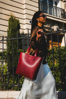 Sac A Main Bold - Bordeaux