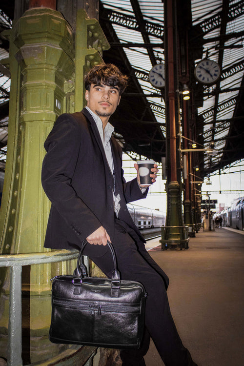 Porte Document Donatello - Noir