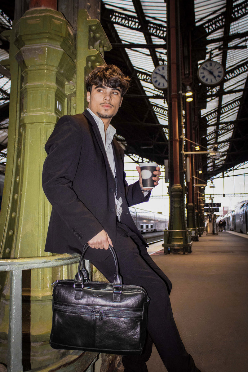 Porte Document Donatello - Noir