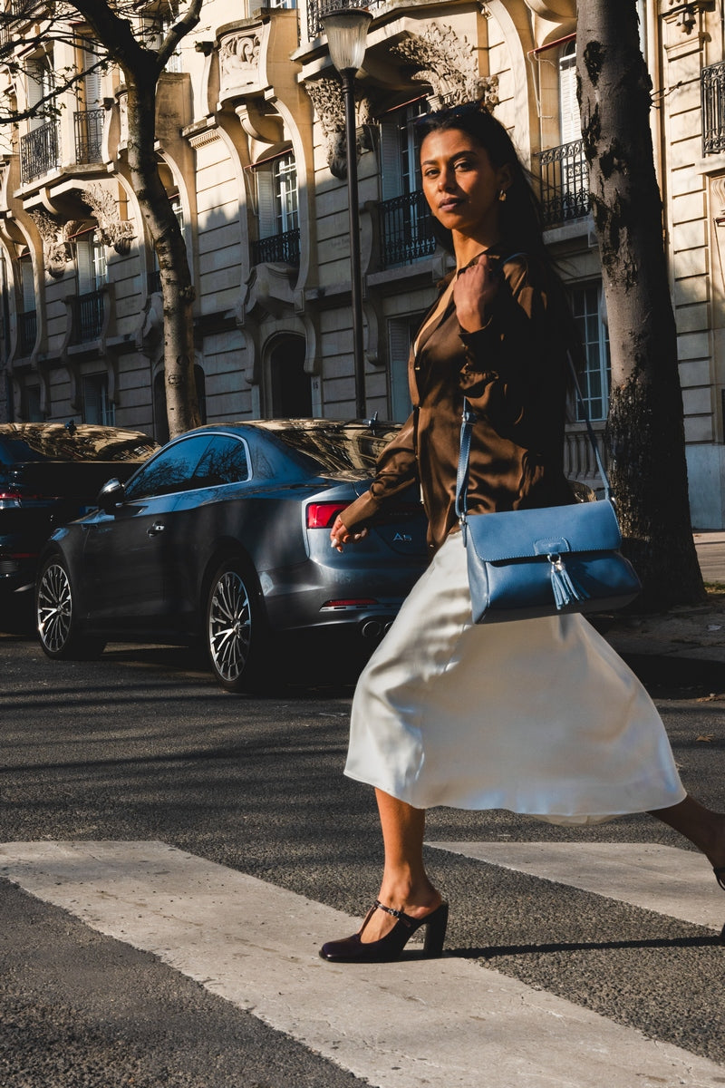 Sac À Bandoulière Indila - Bleu