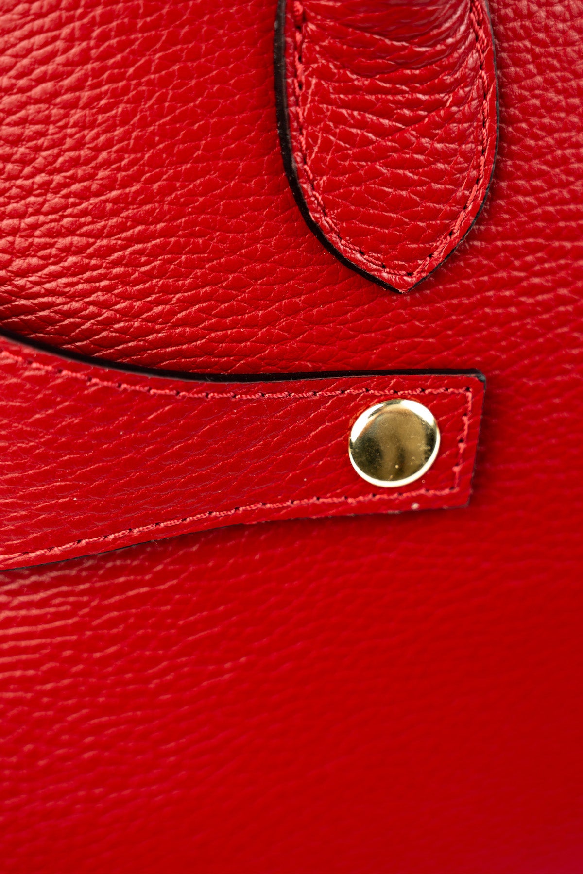 Bolso de hombro Luzd - Rojo oscuro