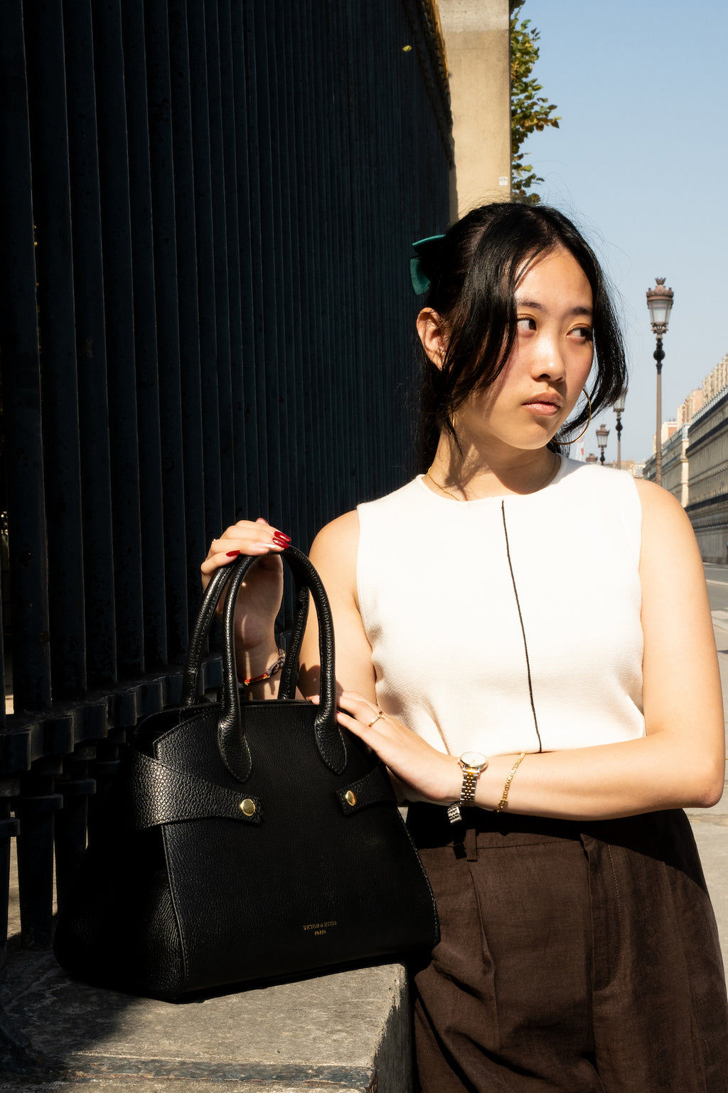 Luzd Shoulder Bag - Black