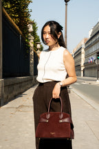 Bolso Bandolera - Burdeos - Mujer