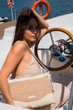 Bolso Bandolera Malaya - Blanco Roto