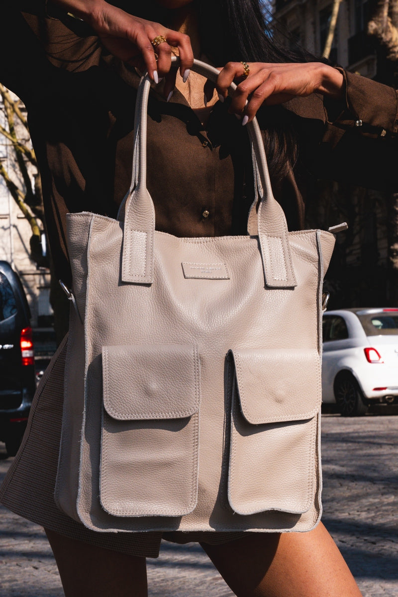 Sac A Main Noa - Taupe Clair