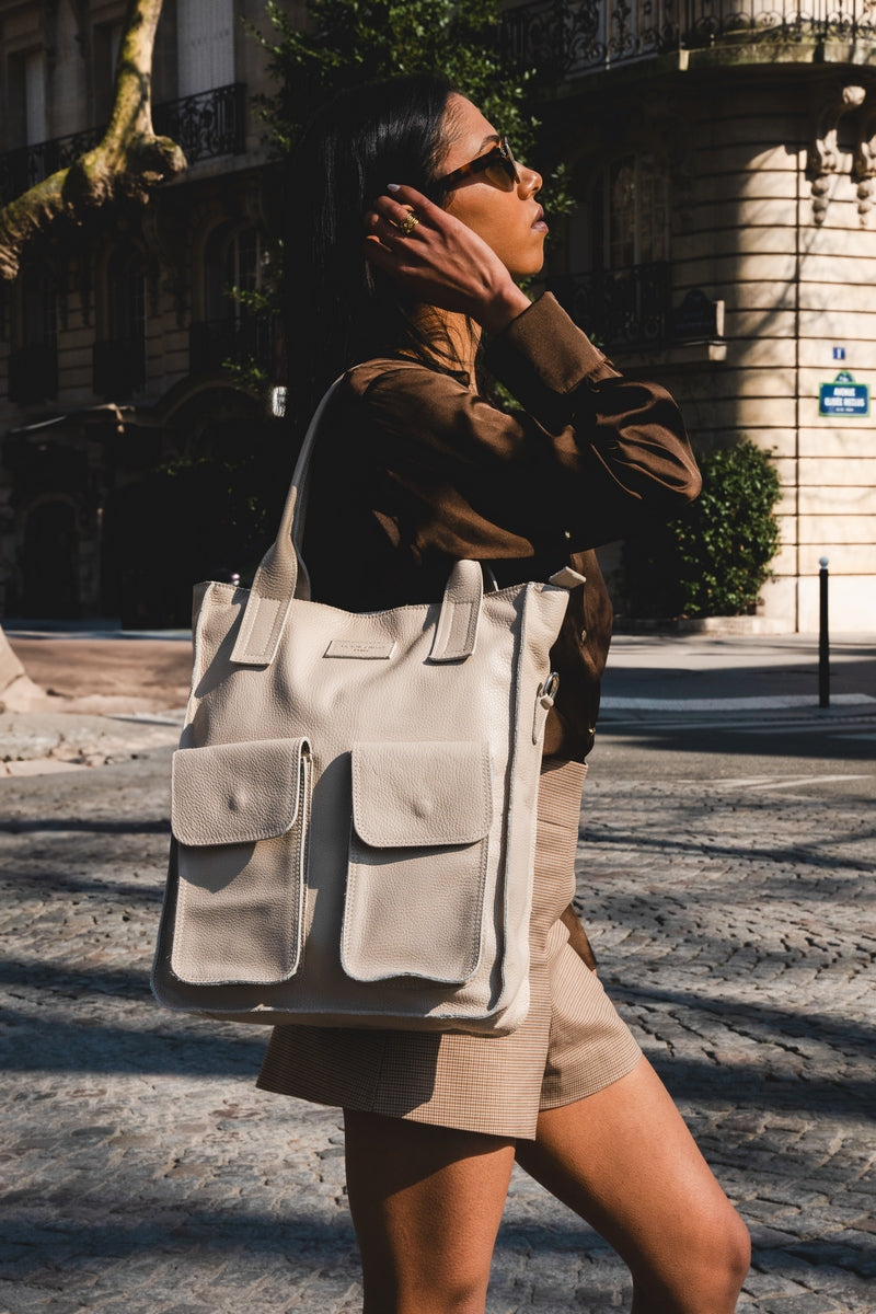 Sac A Main Noa - Taupe Clair