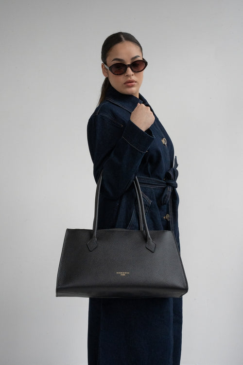 Sac Porte Epaule - Noir - Femme