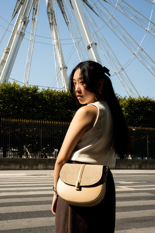 Sac À Bandoulière Rhea - Beige