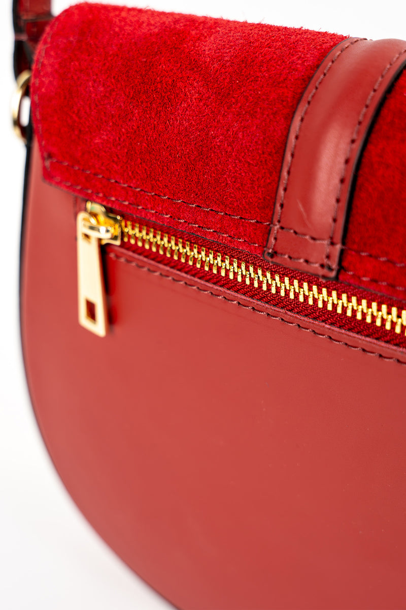 Sac À Bandoulière Rhea - Rouge