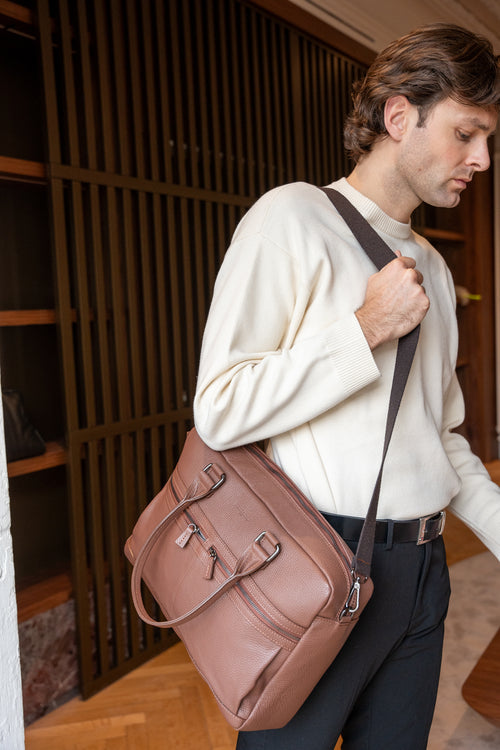 Porte-Document Sandro - Marron