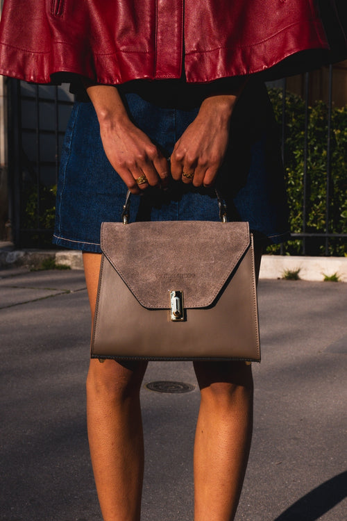 Sac A Main Shak - Taupe