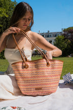 Bolso Solea - Coñac / Multi Burdeos