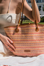 Bolso Solea - Coñac / Multi Burdeos