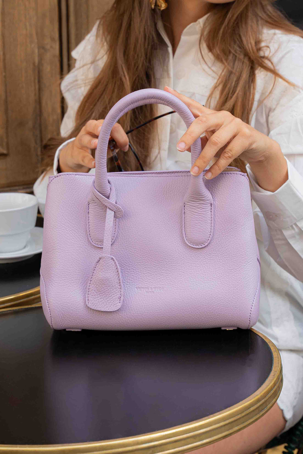 Alba Handbag - Lilac