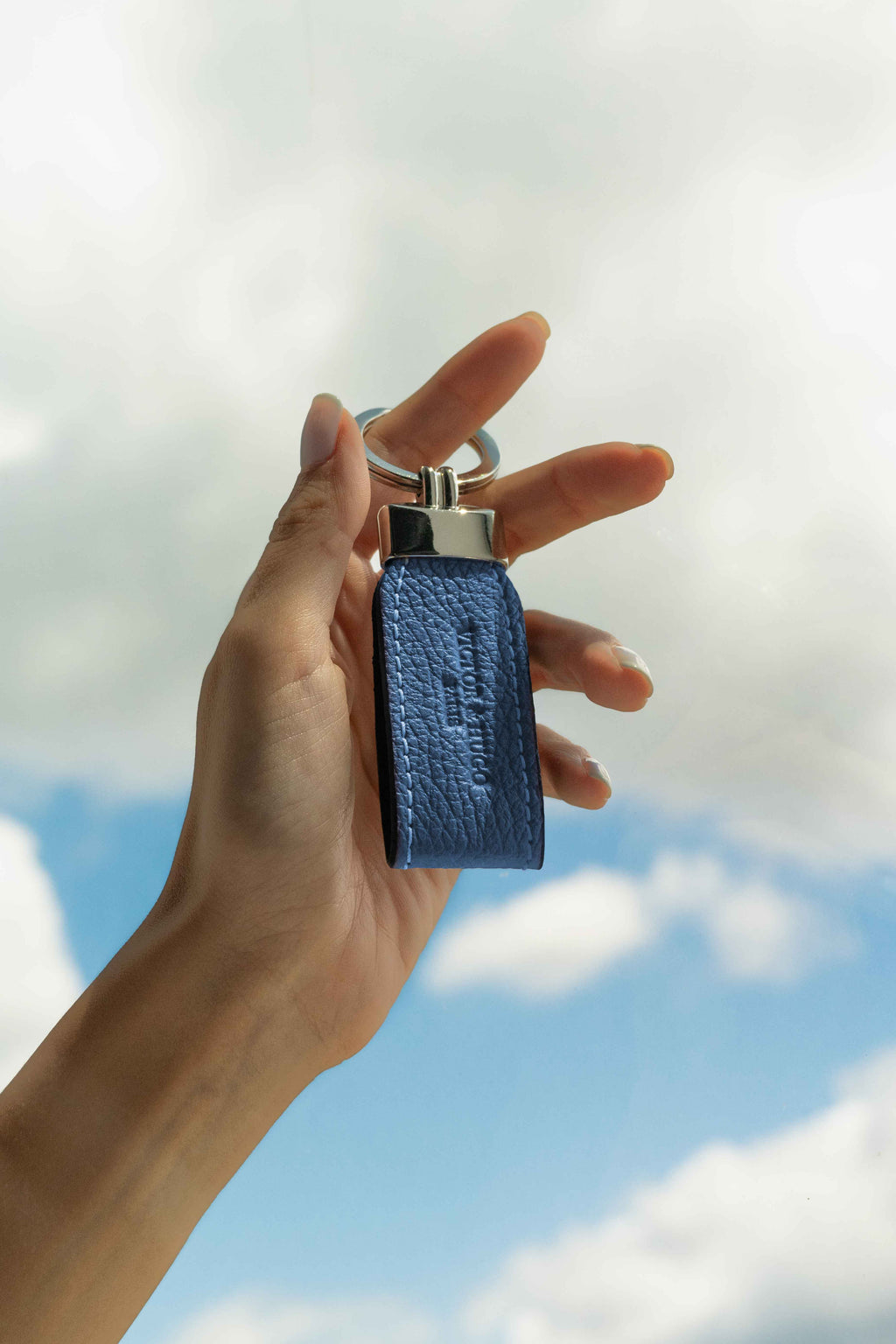 Porte Cle Avy  - Bleu Clair