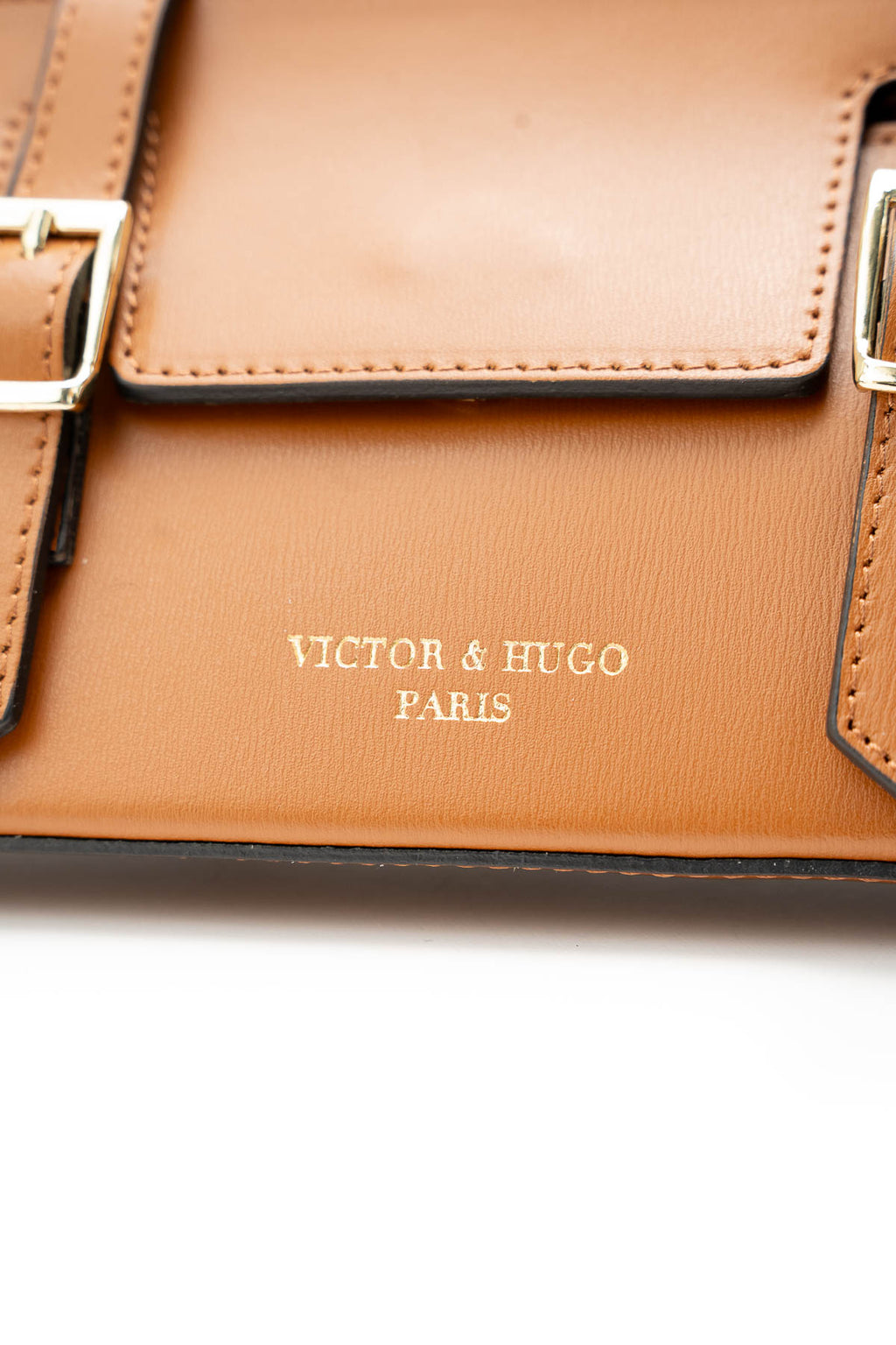 Bolso bandolera Briana Box - Camel