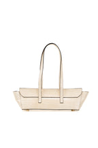 Bolso de hombro Briana de cocodrilo - Beige