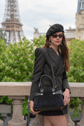 Bolso de hombro Clare - Negro