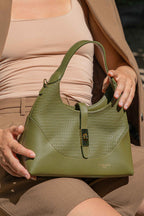 Sac A Bandouliere Dahlia - Vert Olive